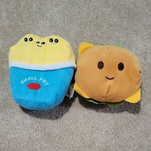 Small-Fry and Burger Plush Toy Set